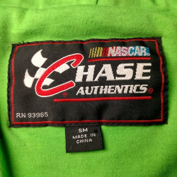 NASCAR Chase Authentics Go Daddy Danica Patrick Hooded Sweatshirt Small Zip Up - Picture 3 of 16